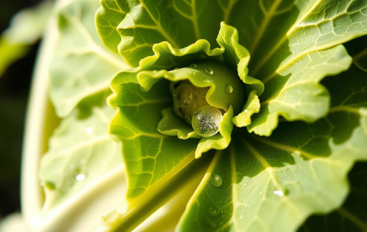 Frisches Grünkohl-Makro